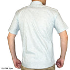 Boss SUPER Kemeja Motif Pria Lengan Pendek Slim Fit 1265