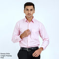 Boss SUPER Men's Long Sleeve Basic Shirt - Pink