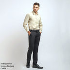 Boss SUPER Men's Long Sleeve Basic Shirt - Brown