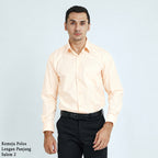 Boss SUPER Men's Long Sleeve Basic Shirt - Orange