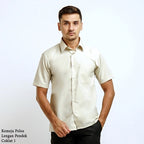 Boss SUPER Men's Short Sleeve Basic Shirt - Brown