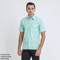 Boss SUPER Men's Short Sleeve Basic Shirt - Mint Green