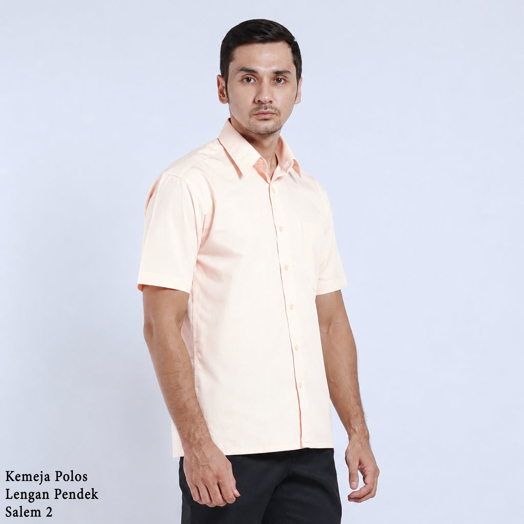 Boss SUPER Men's Short Sleeve Basic Shirt - Orange
