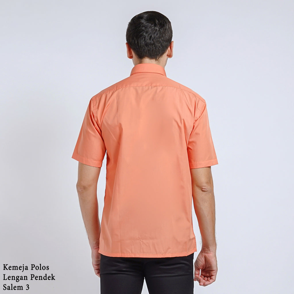 Boss SUPER Men's Short Sleeve Basic Shirt - Orange