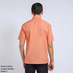 Boss SUPER Men's Short Sleeve Basic Shirt - Orange