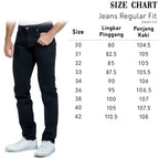 Boss SUPER Men's Basic Regular Fit Denim Jeans - Black