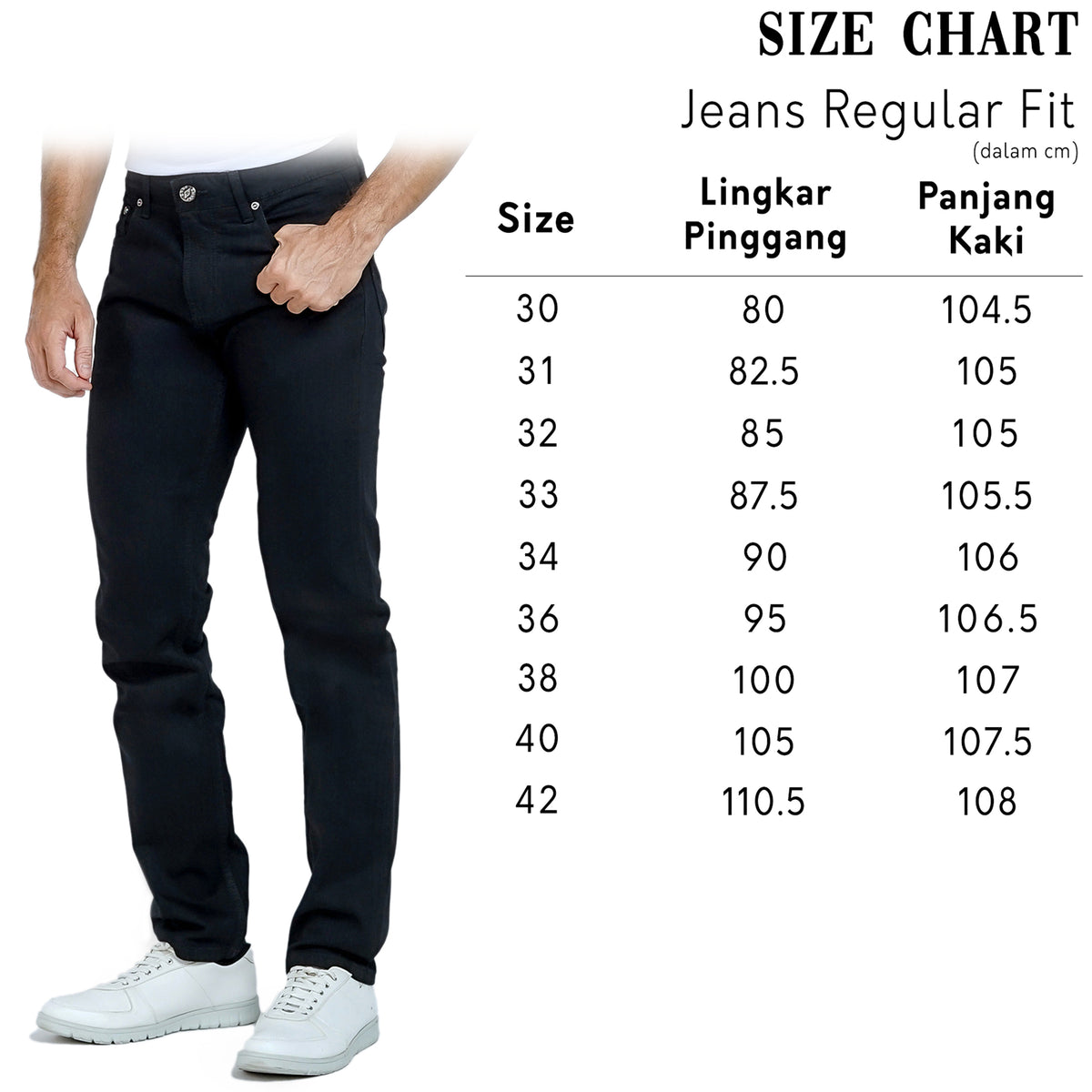 Boss SUPER Men's Basic Regular Fit Denim Jeans - Black