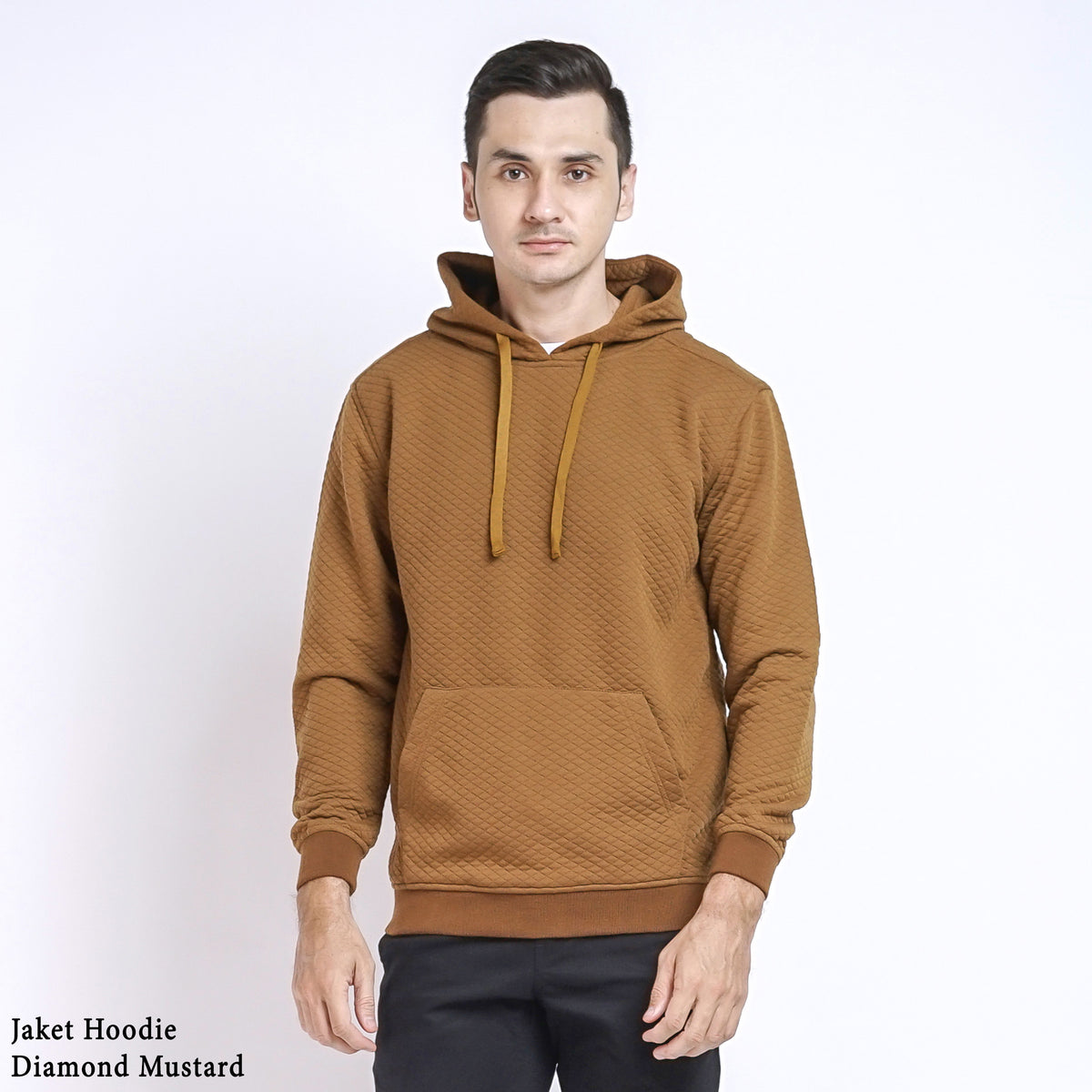 Boss SUPER Jaket Hoodie Fleece Diamond Knit Comfy Premium Fit
