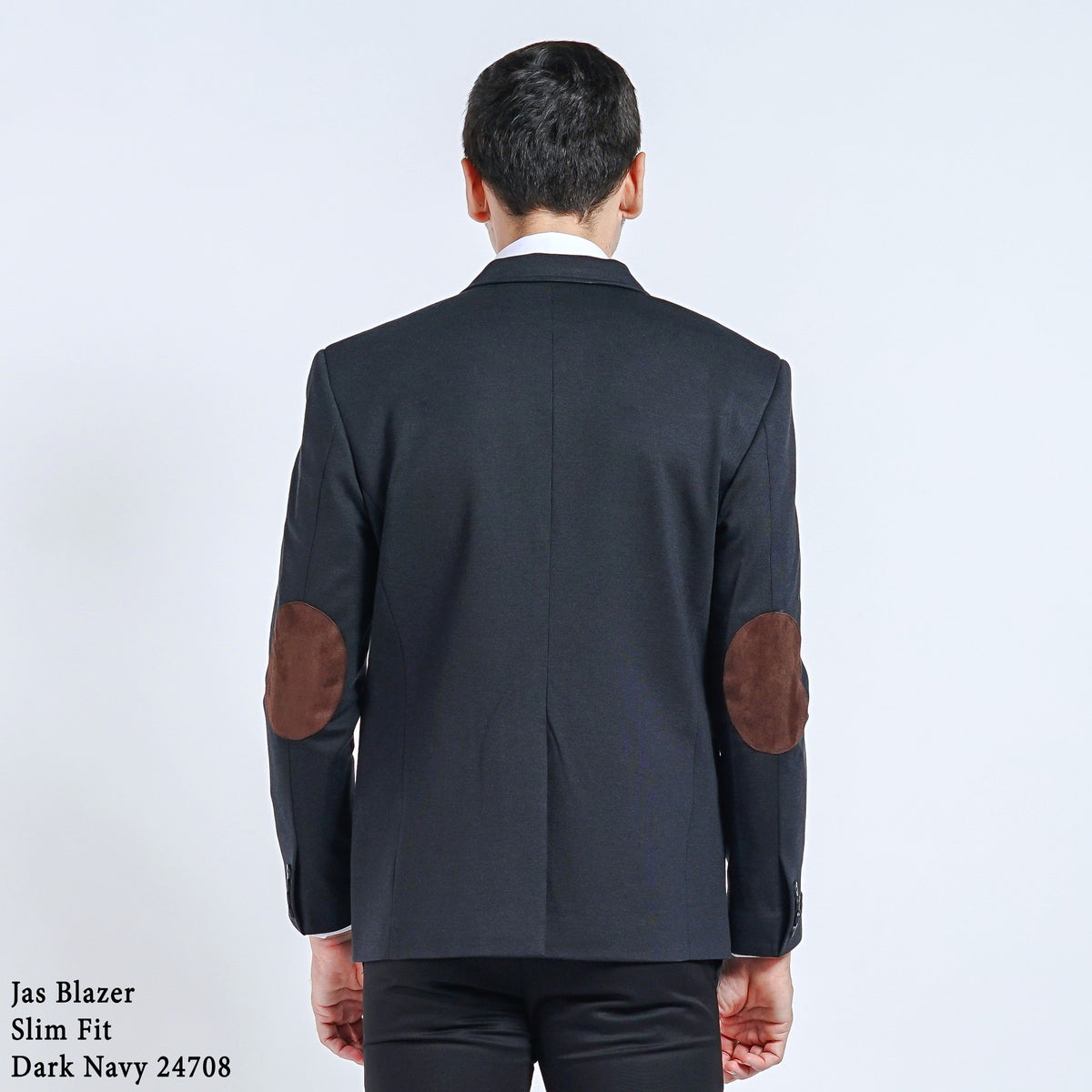 Boss SUPER Jas Blazer Casual Slim Fit Biru Tua Dark Navy 24708