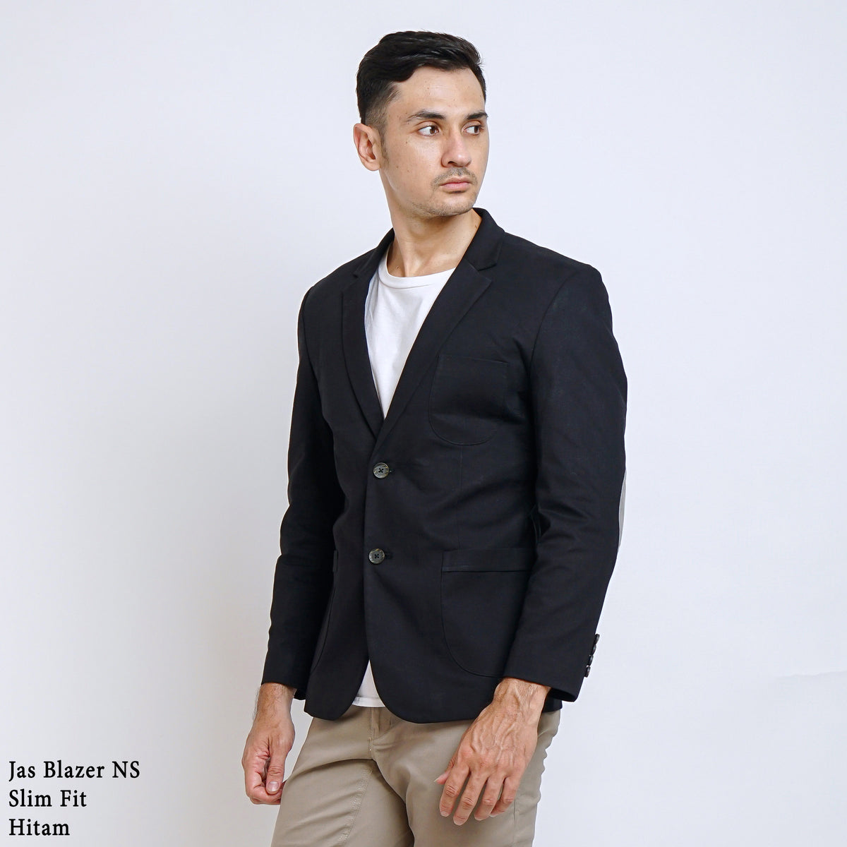 Boss SUPER Jas Blazer Casual NS Slim Fit Hitam