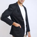 Boss SUPER Men's Casual Slim Fit Blazer - Black (NS)
