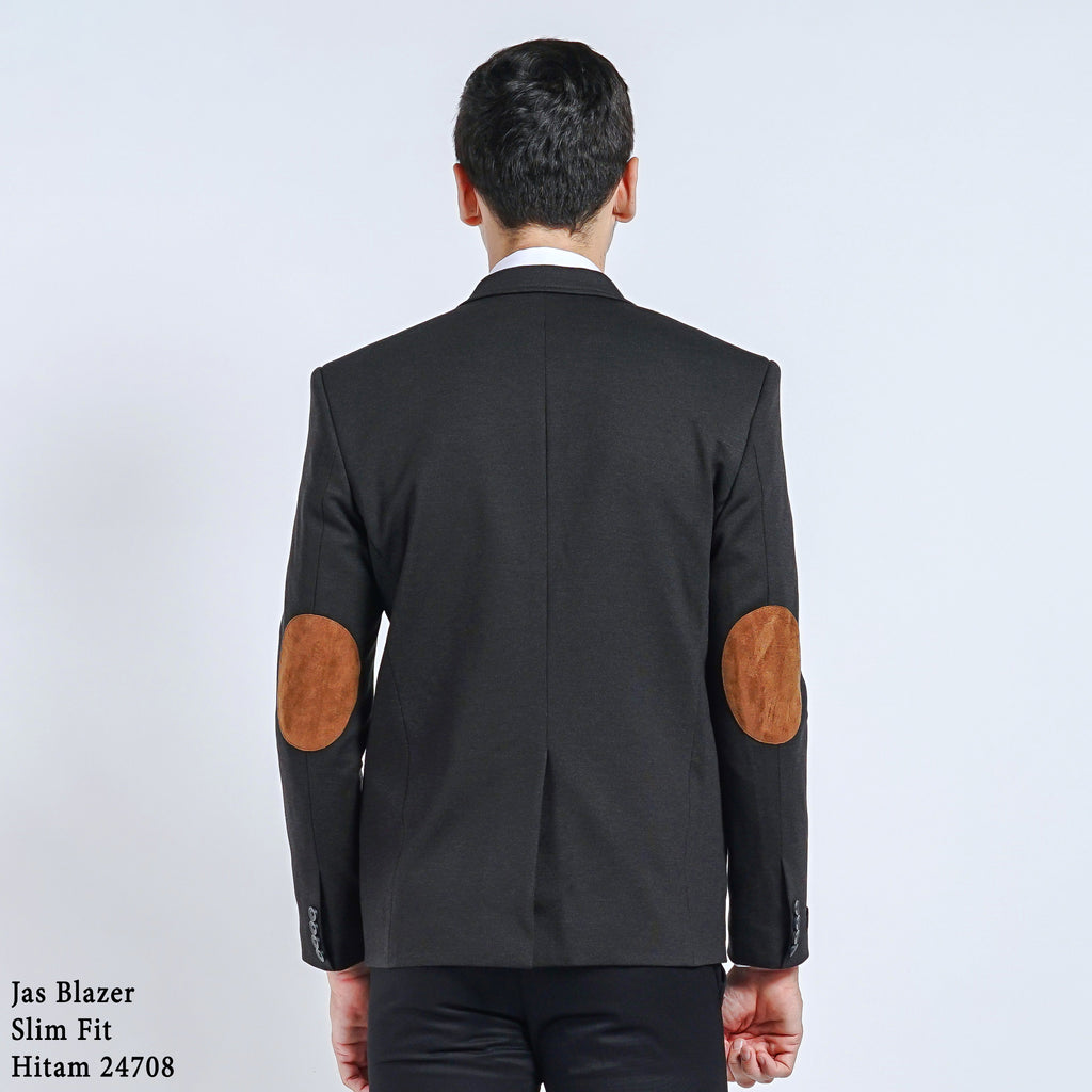 Boss SUPER Men's Casual Slim Fit Blazer - Black (24708)