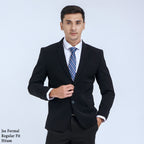 Boss SUPER Men's Formal Regular Fit Blazer - Black (RJB)