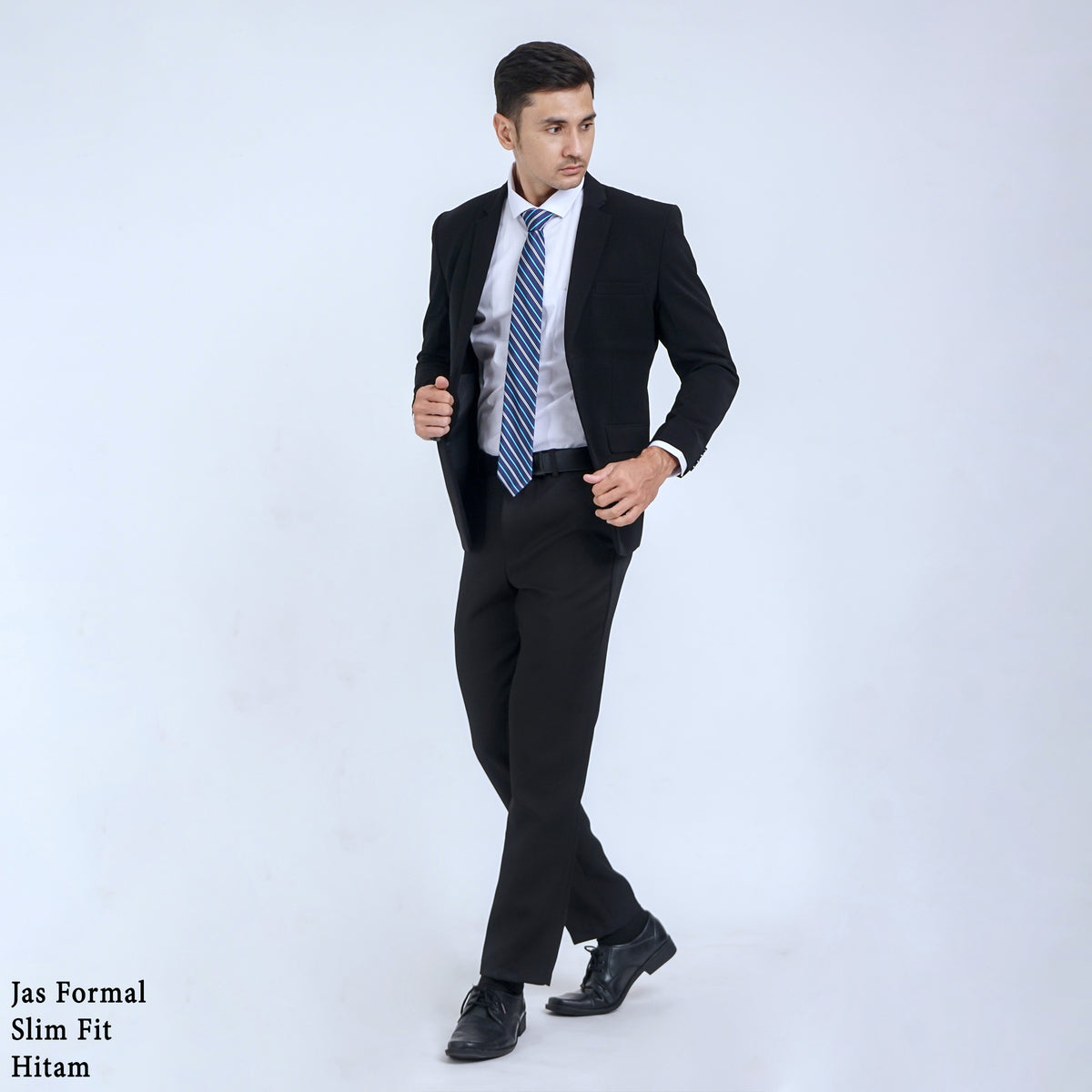 Boss SUPER Men's Formal Slim Fit Blazer - Black (RJB)
