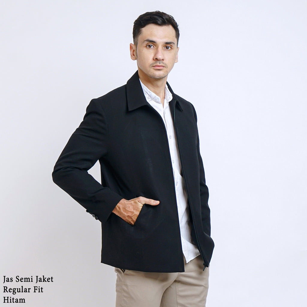 Boss SUPER Men's Formal Semi Blazer Jacket - Black (RJB)