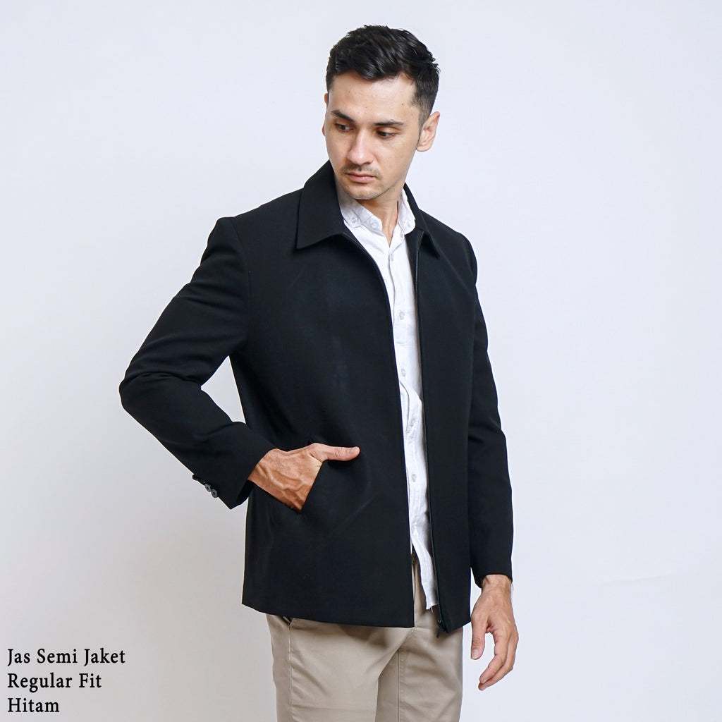 Boss SUPER Men's Formal Semi Blazer Jacket - Black (RJB)