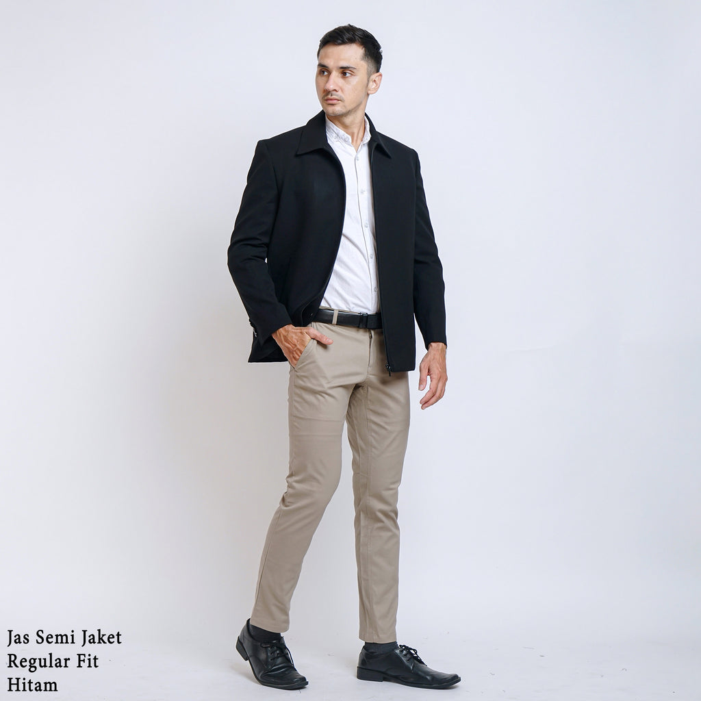 Boss SUPER Men's Formal Semi Blazer Jacket - Black (RJB)
