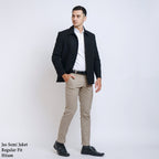 Boss SUPER Men's Formal Semi Blazer Jacket - Black (RJB)