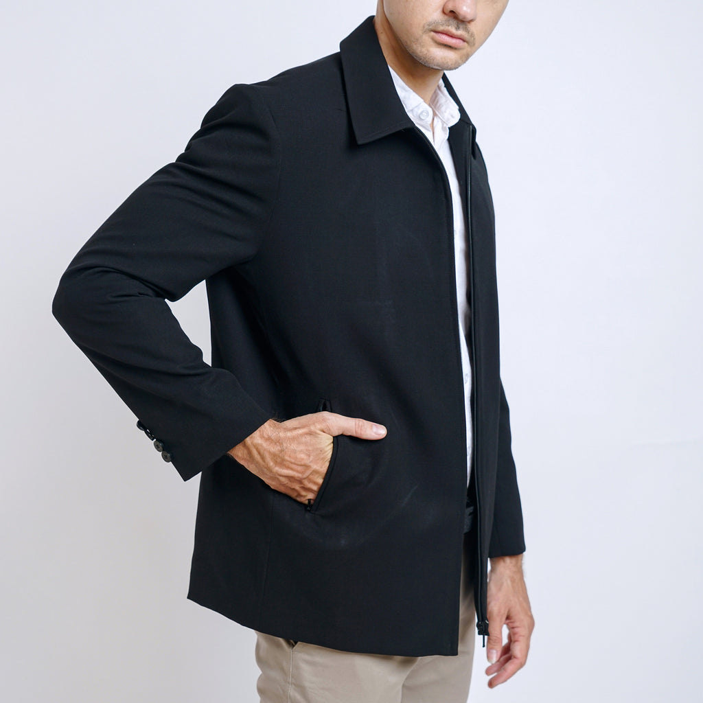 Boss SUPER Men's Formal Semi Blazer Jacket - Black (RJB)