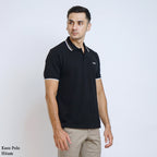 Boss SUPER Kaos Polo / Polo Shirt Pria Regular Fit Hitam