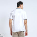 Boss SUPER Kaos Polo / Polo Shirt Pria Regular Fit Putih