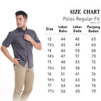 Boss SUPER Kemeja Polos Pria Lengan Panjang Mixed Rayon Regular Fit Slim Fit Merah Maroon
