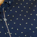 Boss SUPER Kemeja Motif Pria Lengan Pendek Slim Fit 1263