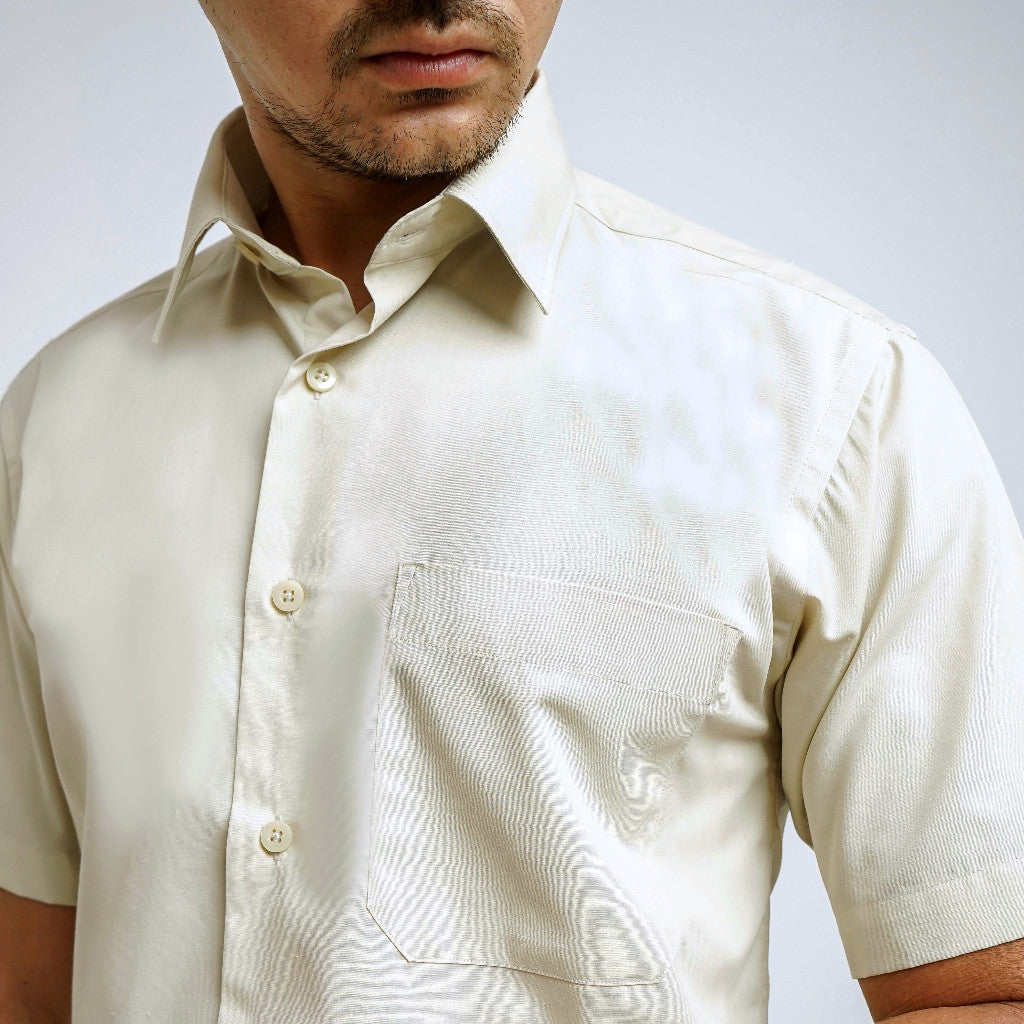 Boss SUPER Men's Short Sleeve Basic Shirt - Brown