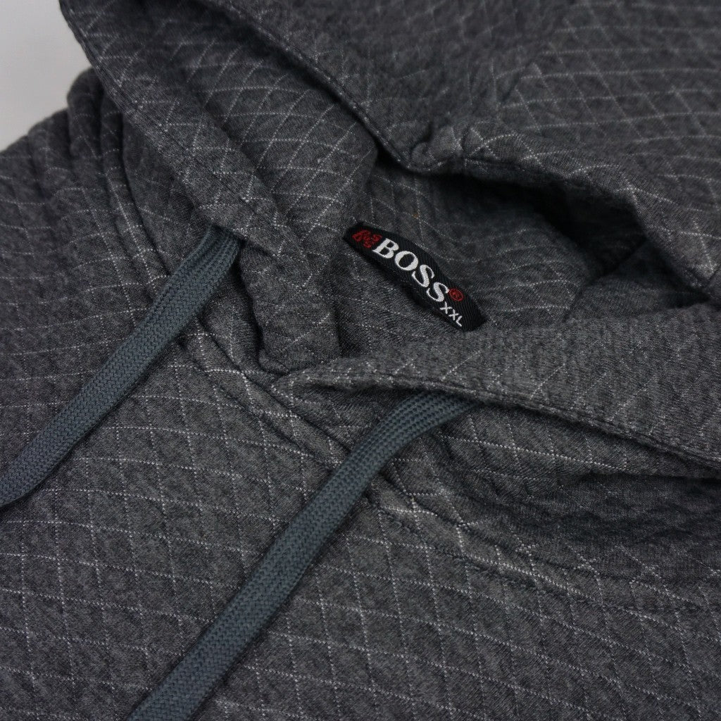 Boss SUPER Jaket Hoodie Fleece Diamond Knit Comfy Premium Fit