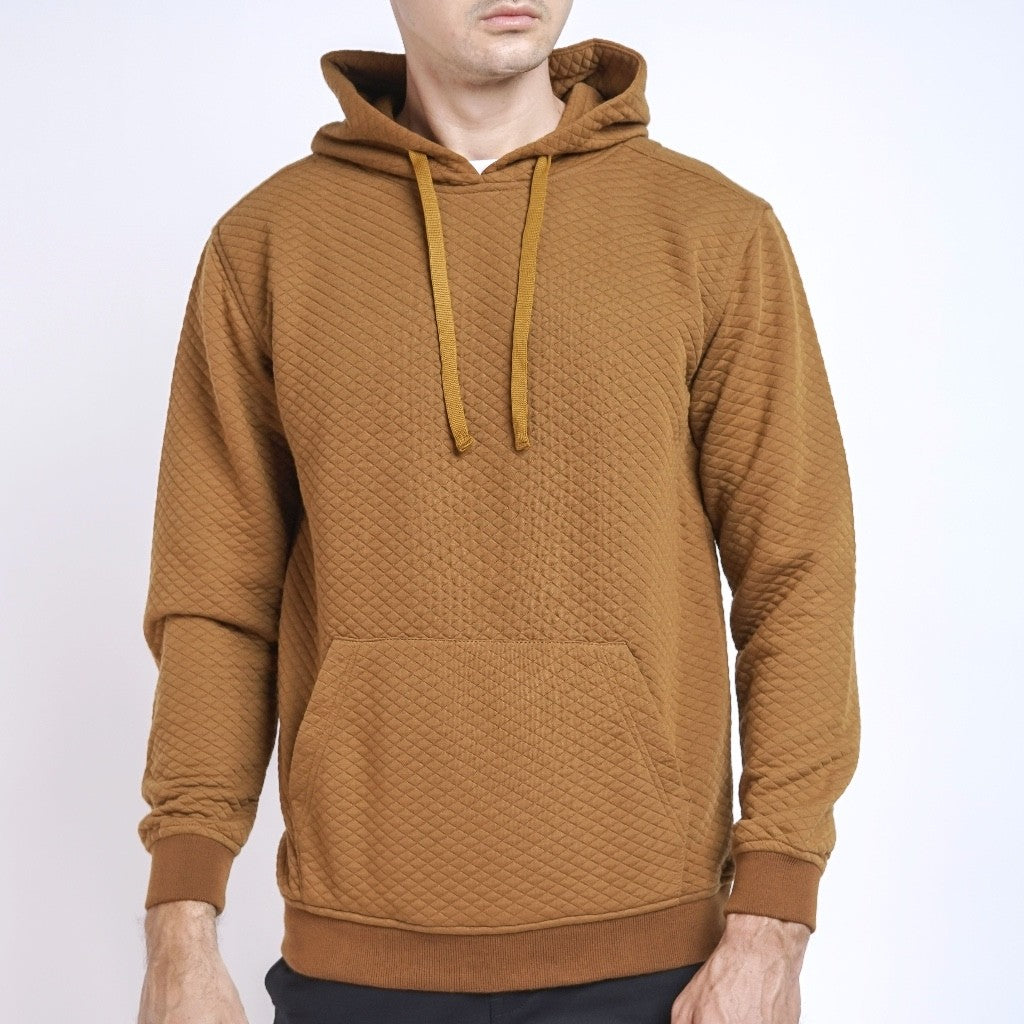 Boss SUPER Jaket Hoodie Fleece Diamond Knit Comfy Premium Fit