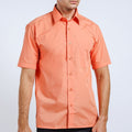 Boss SUPER Men's Short Sleeve Basic Shirt - Orange